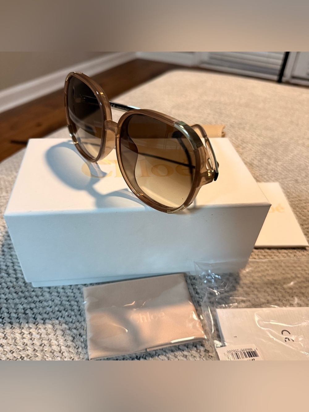 Chloé Oversized Round Sunglasses